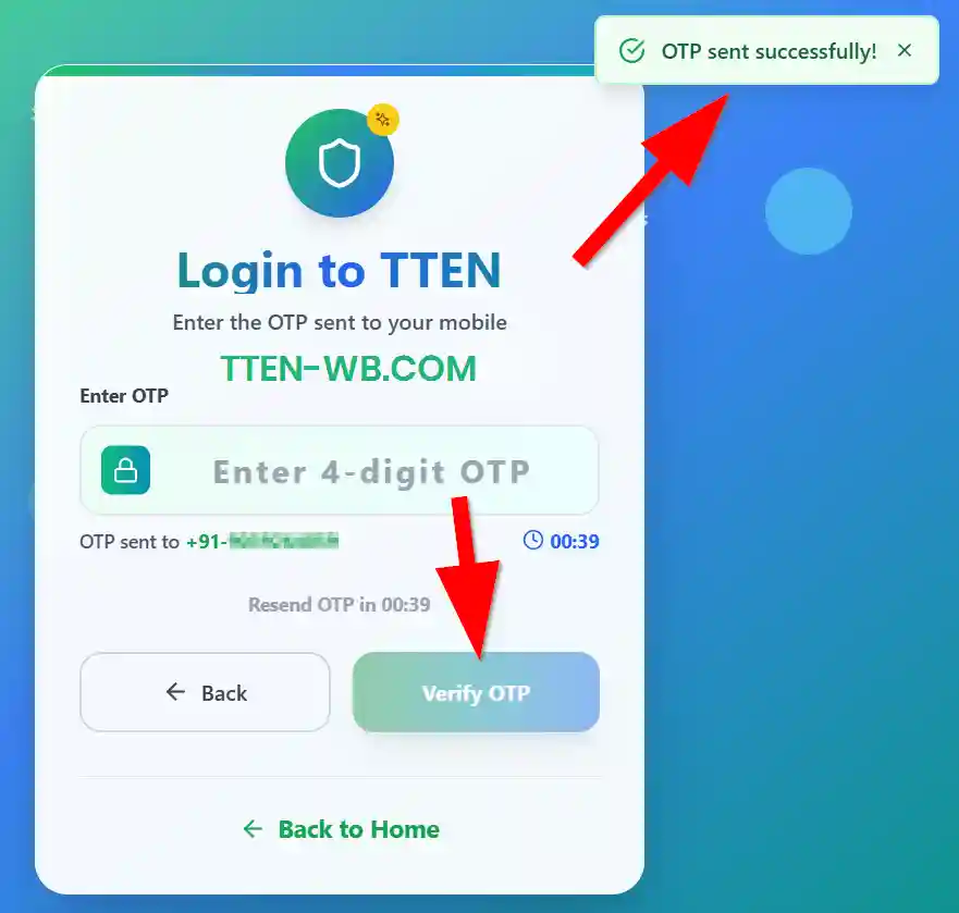 TOTO TTEN Portal Login 2025